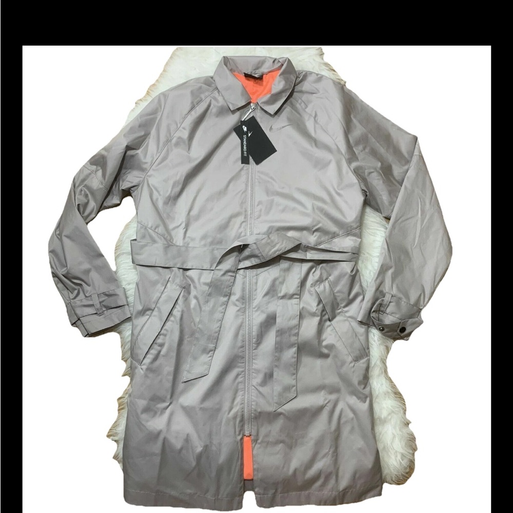 Nike Sportswear Windrunner Women's Trench Coat CZ8974-033 Size Medium NWT